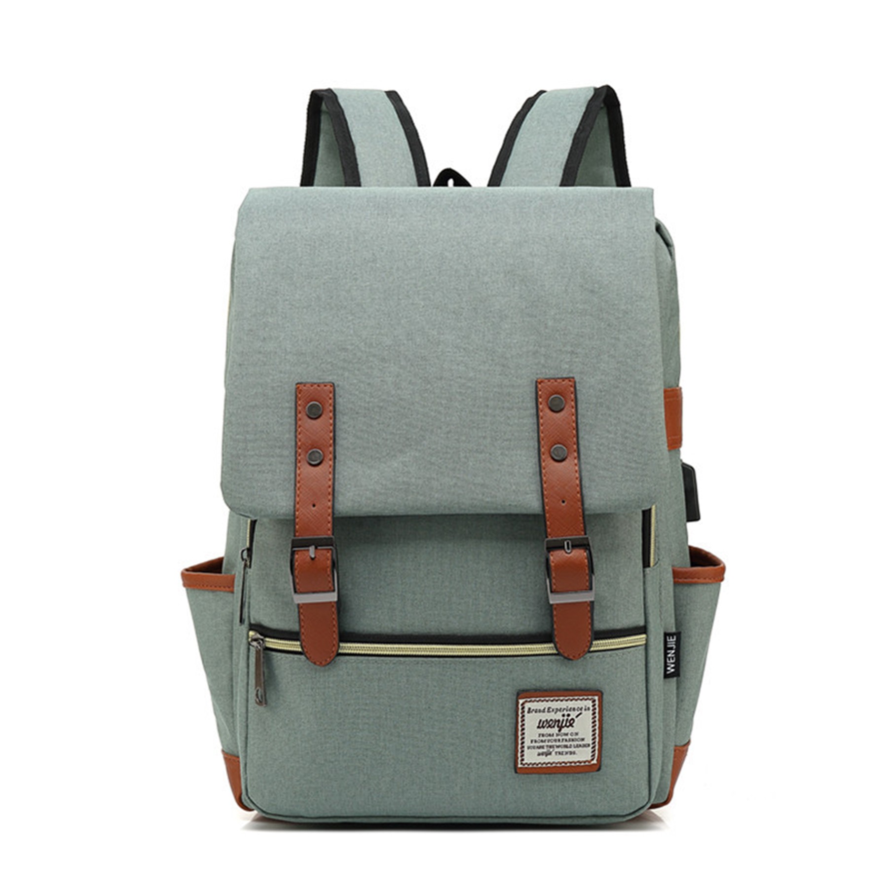 15.6 Inch Vintage Laptop Backpack 2
