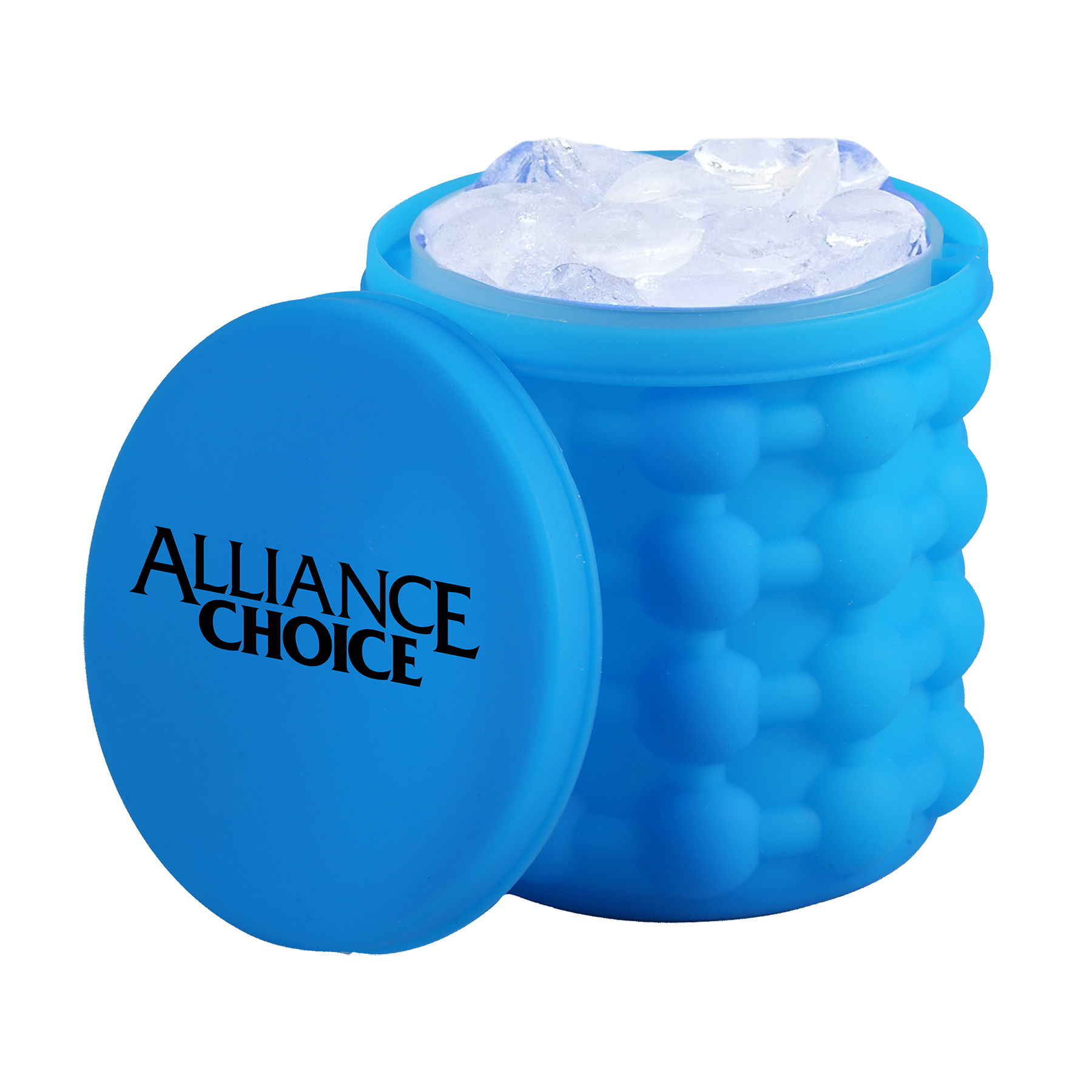 Silicone Ice Cube Maker and Bucket 4