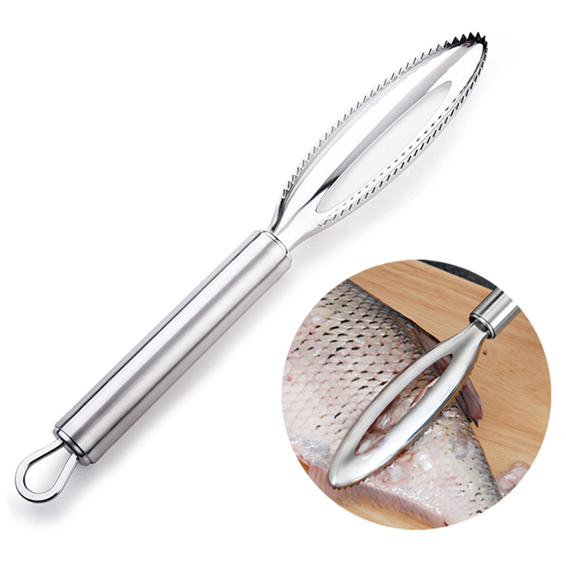 Stainless Steel Sawtoothfor Fish Scaler Remover 2