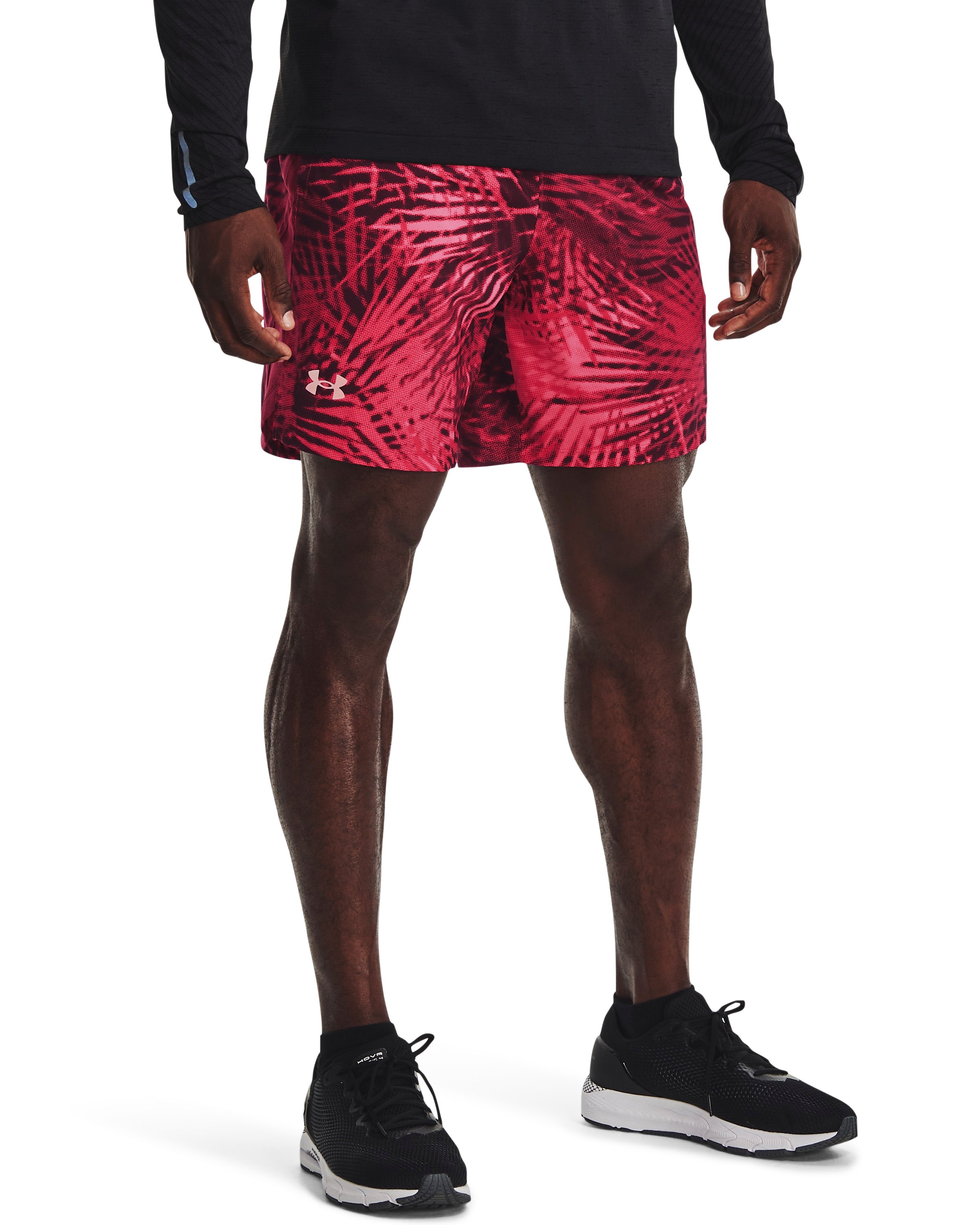 UA Launch Run Print Men's 7 Shorts 2