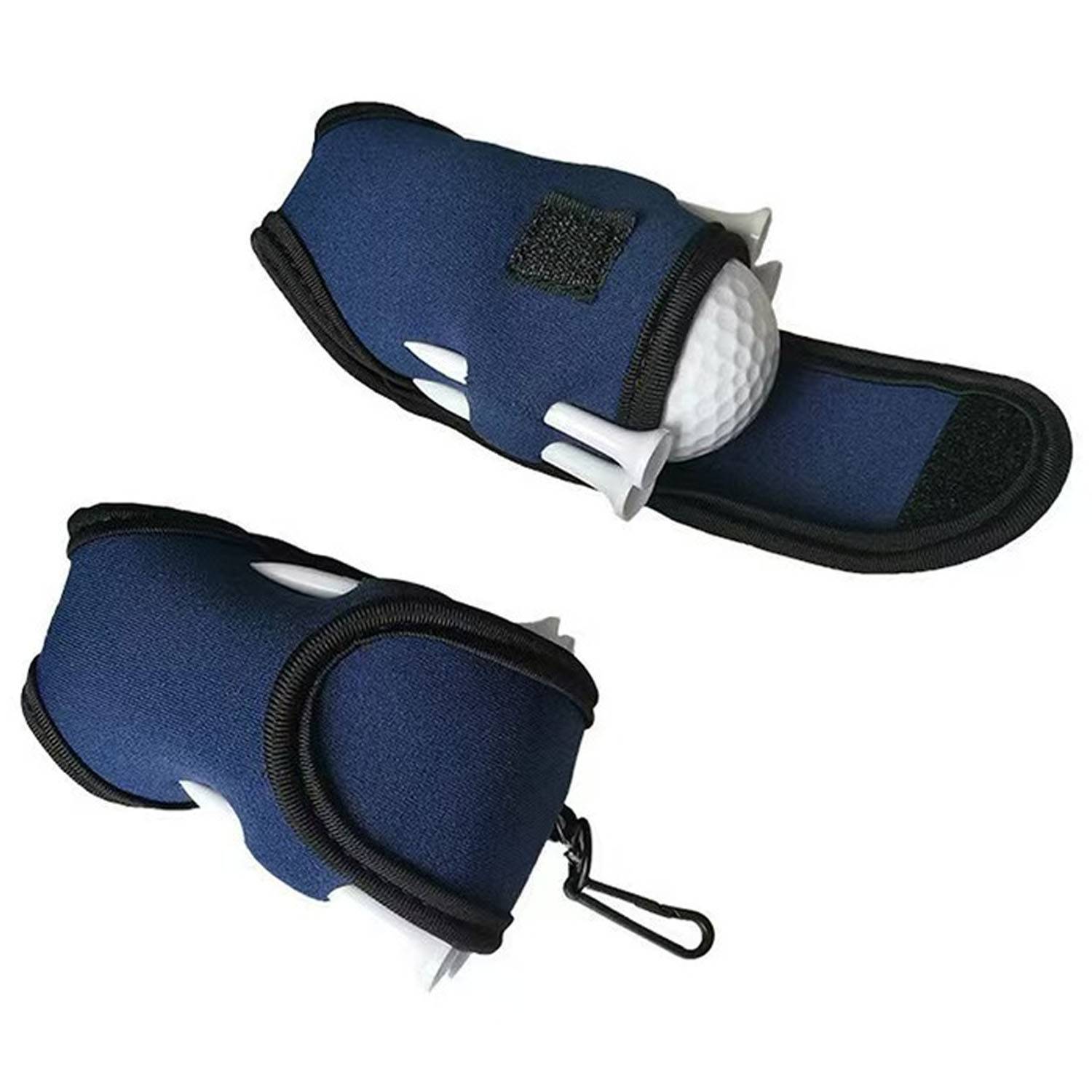 Neoprene Golf Ball Pouch w/ Hook 2