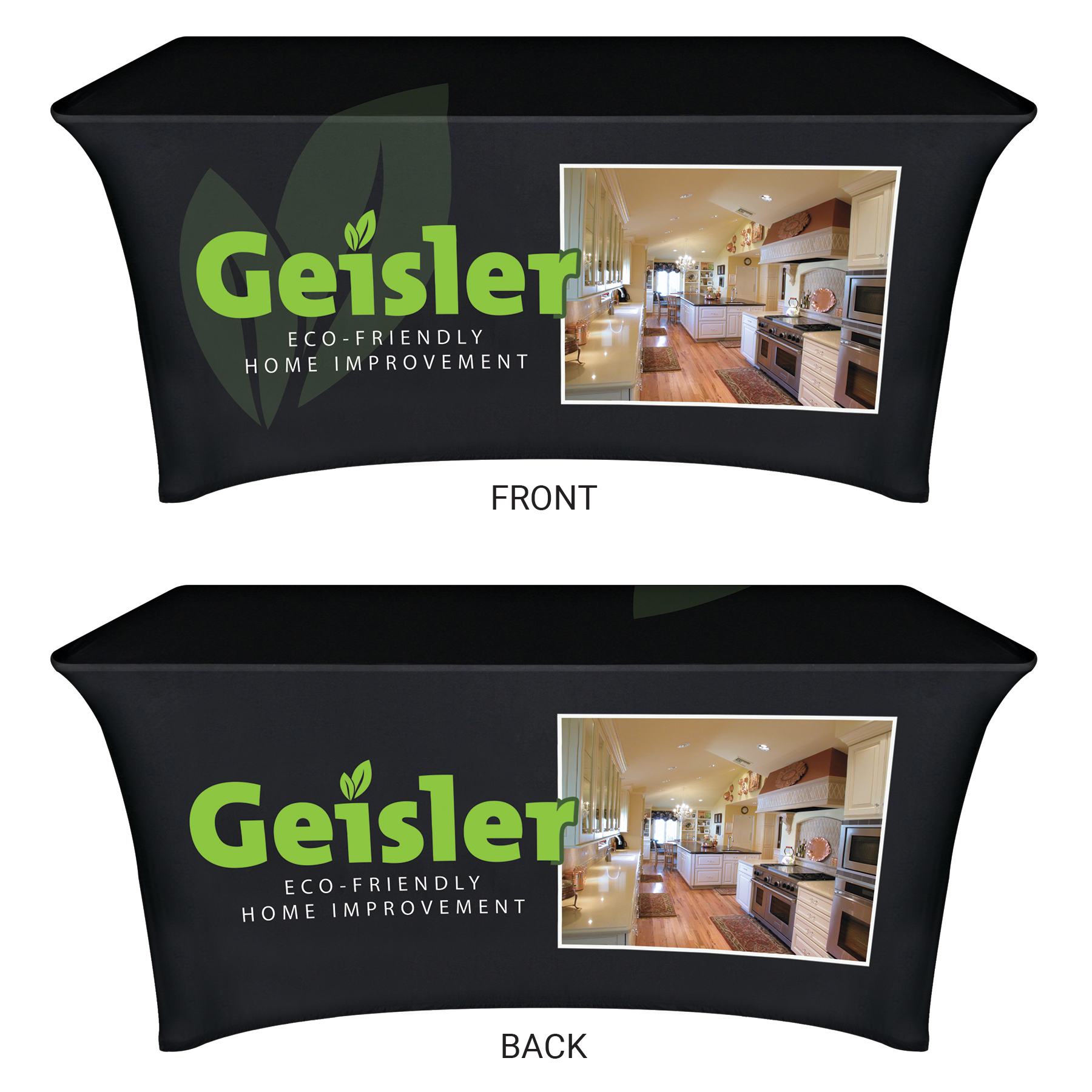 6' Table Cover Full Wall Kit 8