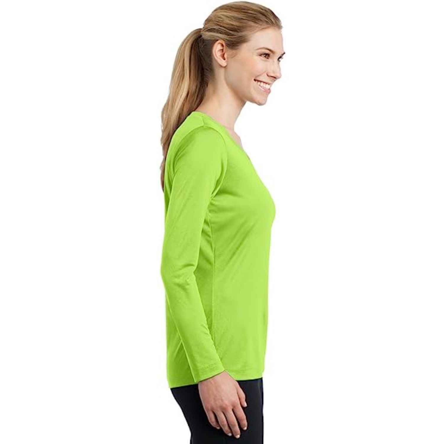 REPREVE® - Women's rPET Performance V-Neck T-Shirt 2