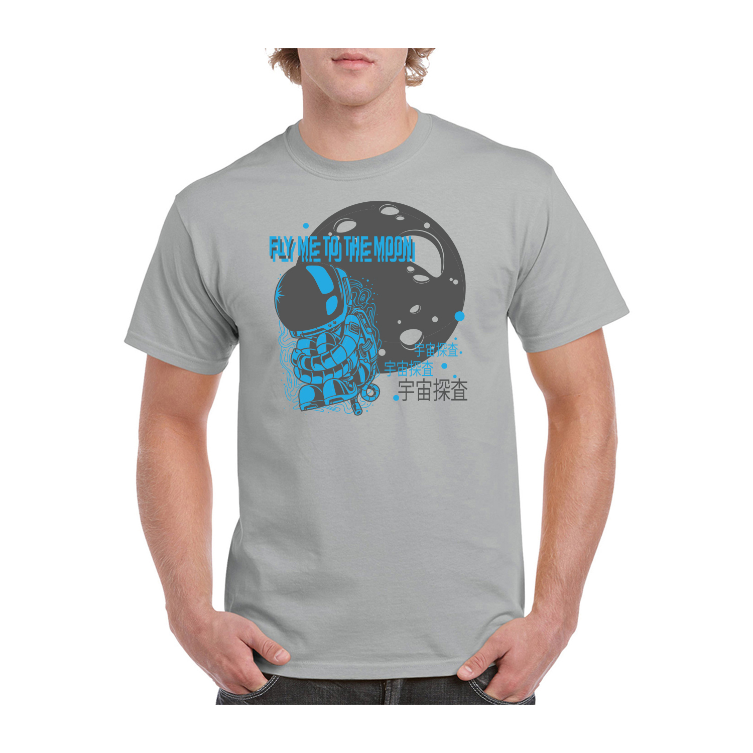 Gildan™ 5.3 oz Cotton Pre-Shrunk T-Shirt (2 Color Imprint) 33