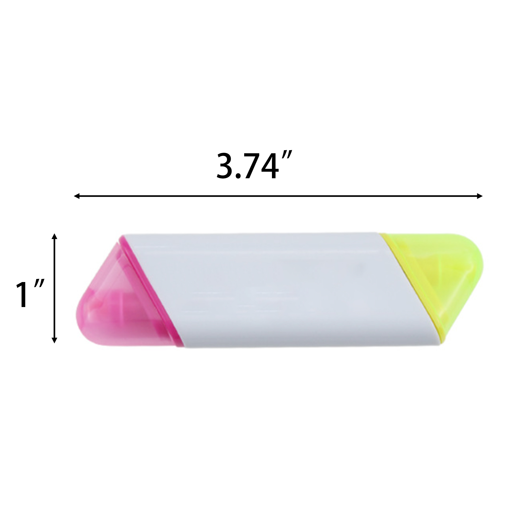 Branded Durable Two-Color Highlighter Pen 3