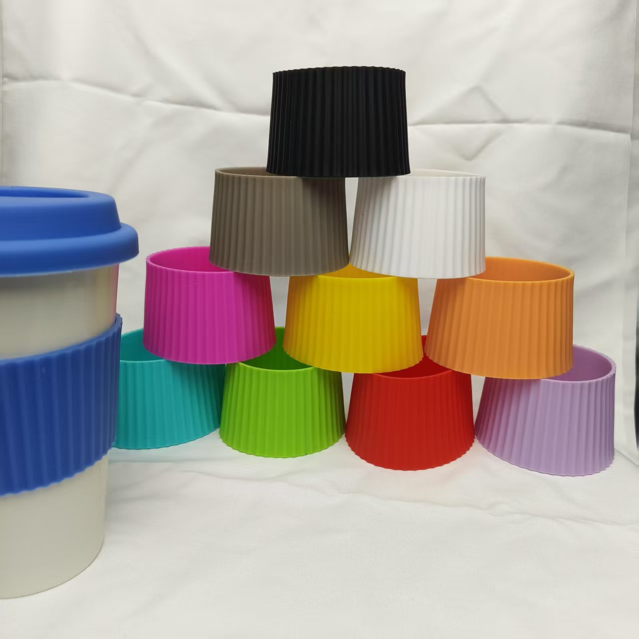 Coffee Cup Silicone Sleeves 2