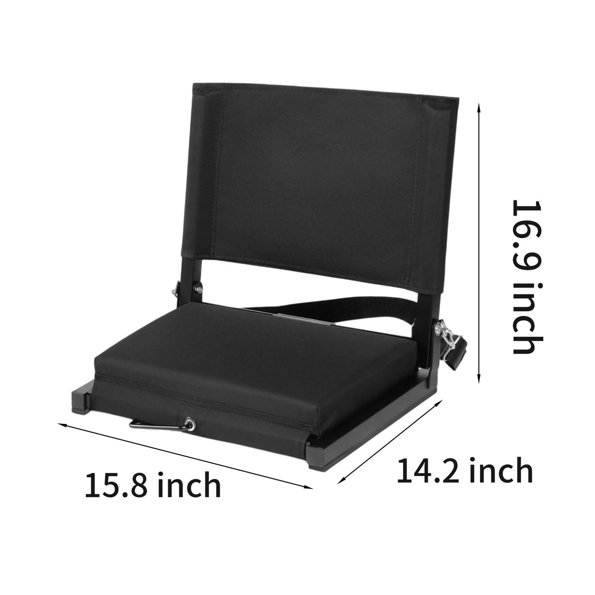 Stadium Seat with Stainless Frame 3