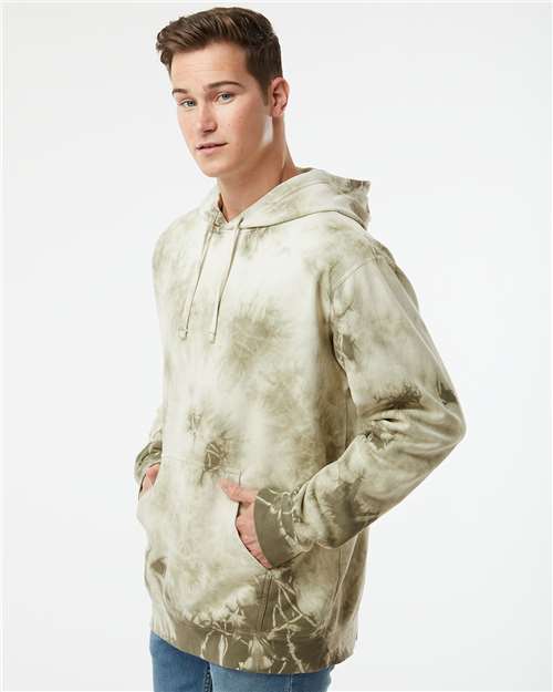 Unisex Midweight Tie-Dyed Hooded Sweatshirt - PRM4500TD 60