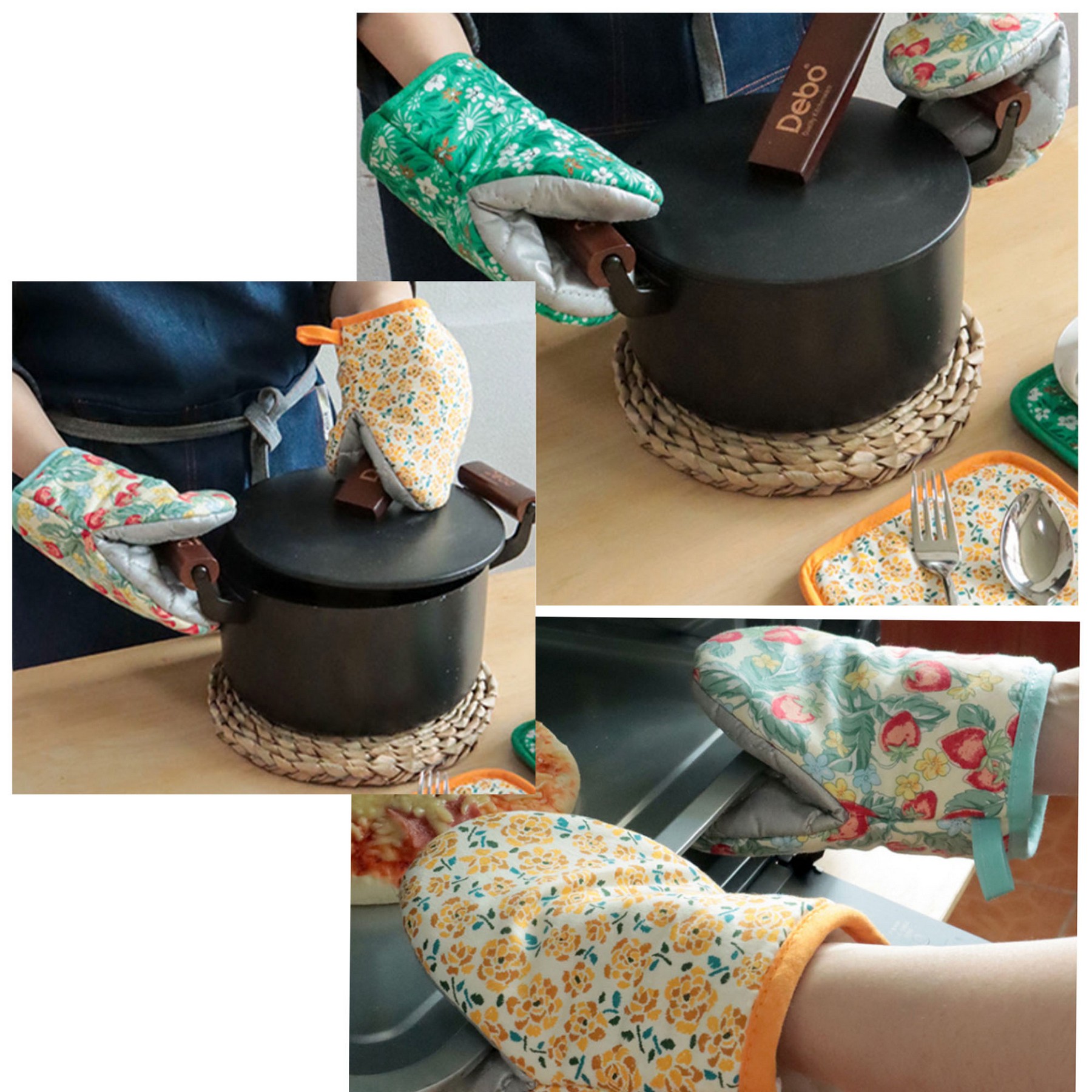 Therma-Grip Pocket Fire Resistant Oven Mitt 3