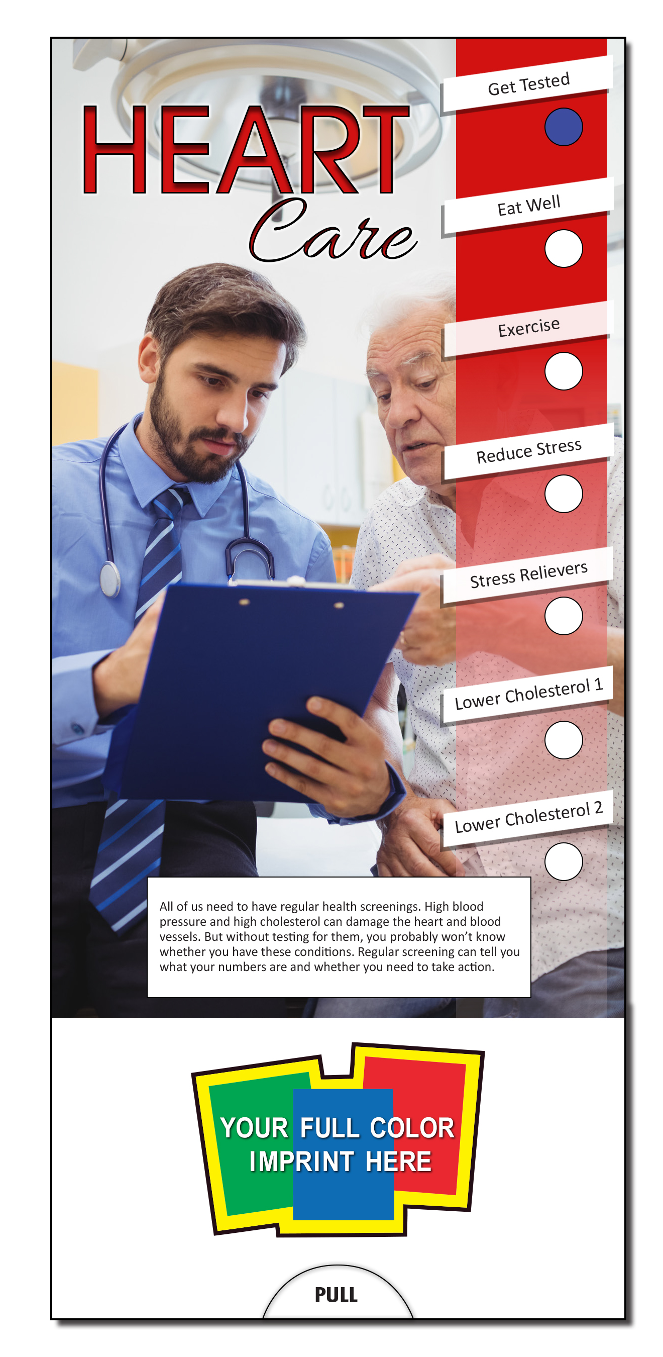 SLIDE CHART - Heart Care Slide Chart 2