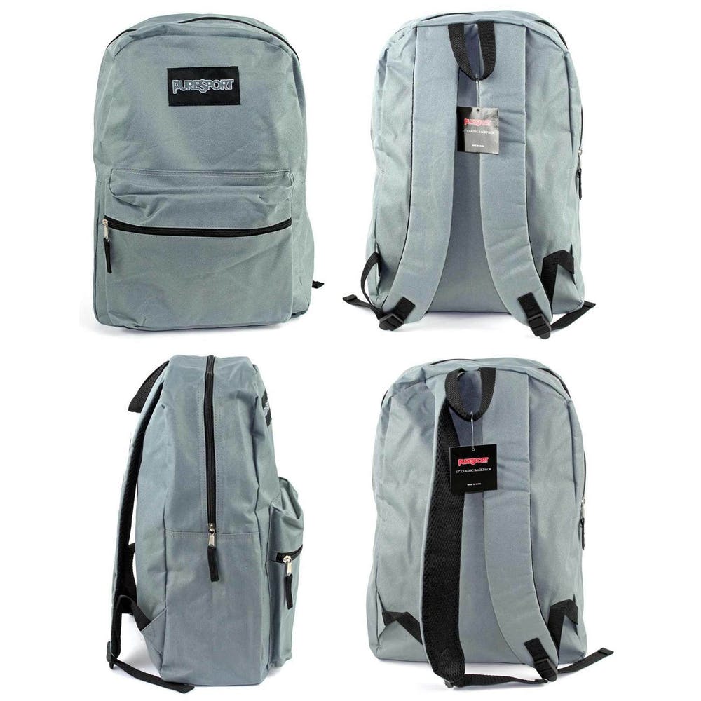 Classic Backpacks - Gray 15" 2