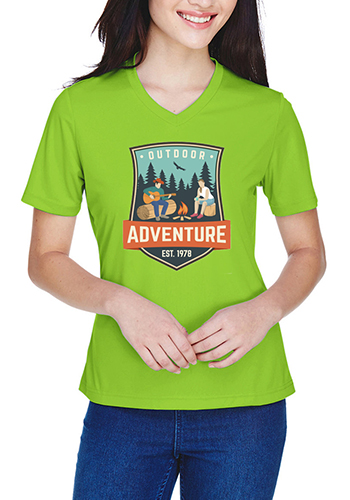 3.8 oz 100% Polyester Interlock with Moisture -Wicking and UV Protection 16