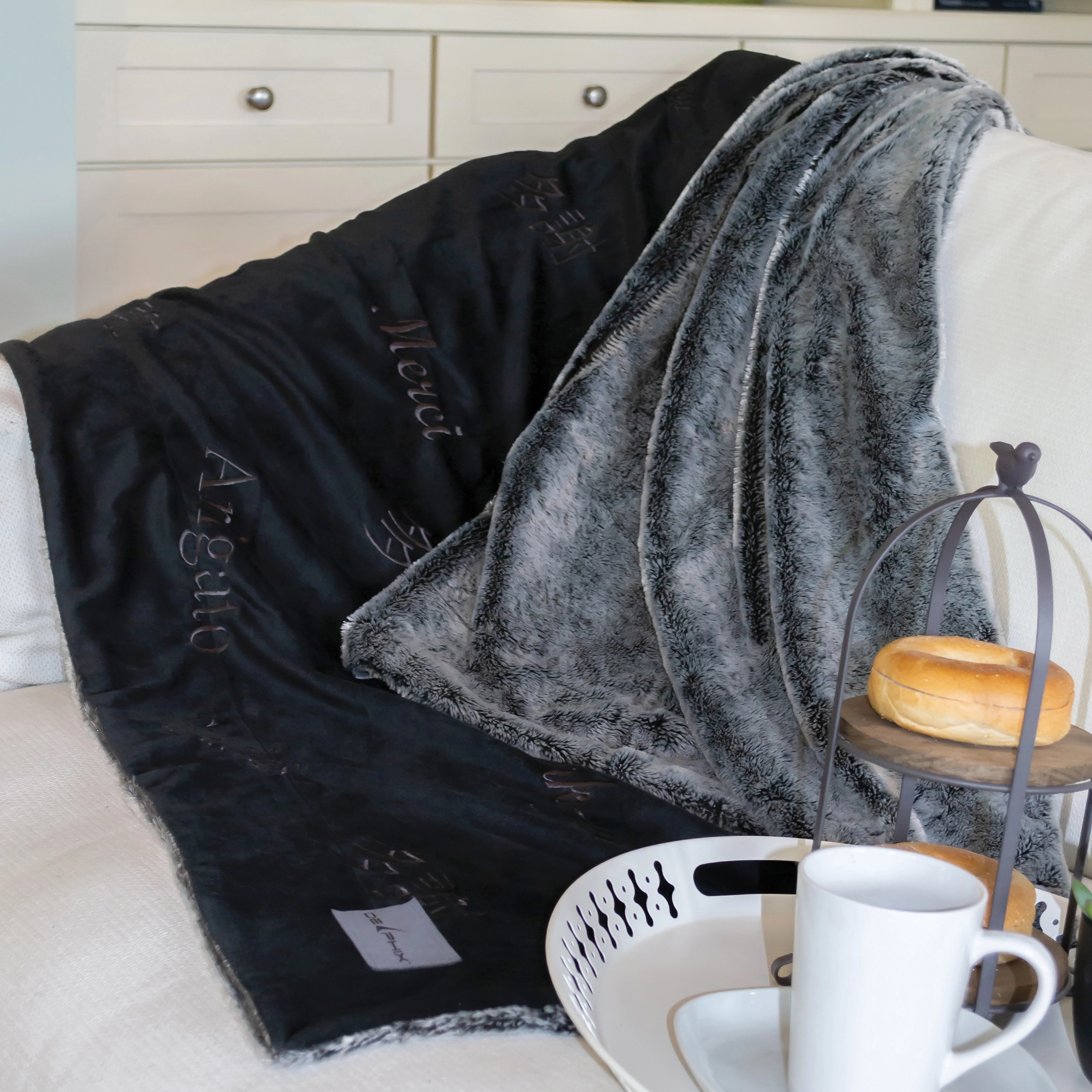 Thank You Velvafur(TM) throw