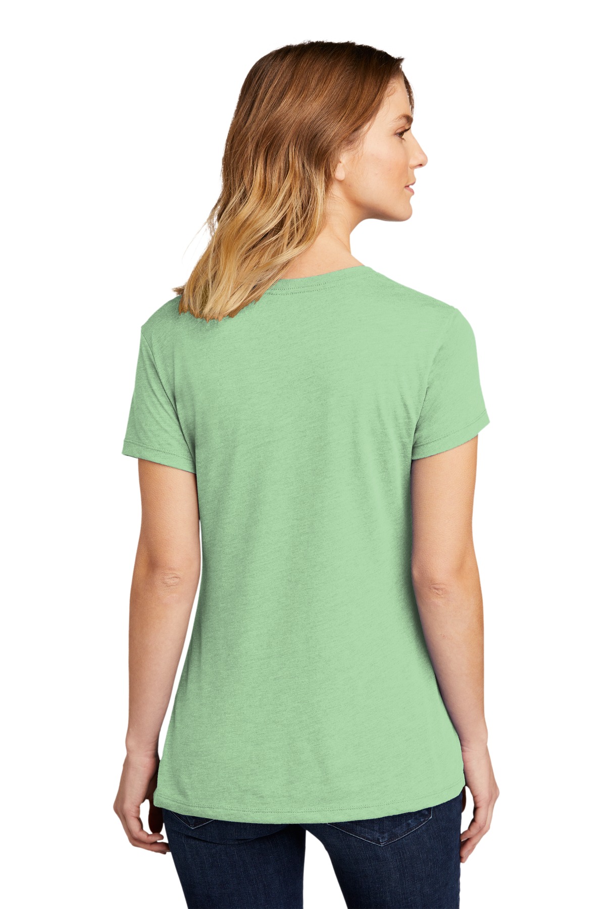 Next Level Apparel Women's CVC Tee. NL6610 128
