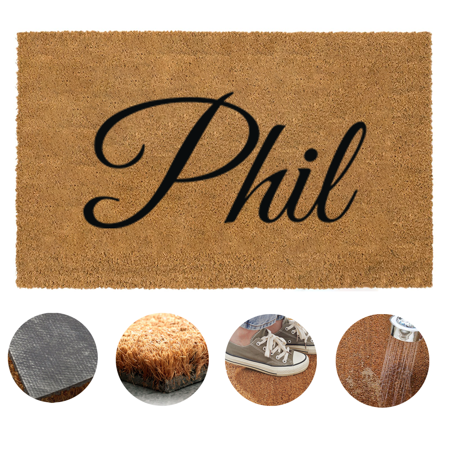 Natural Coir Fiber Doormat 3