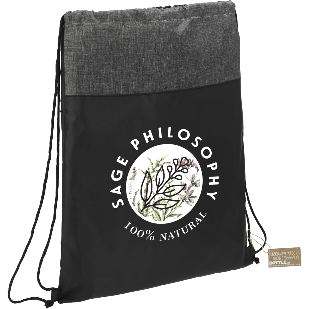 Ash Recycled Drawstring Bag 14