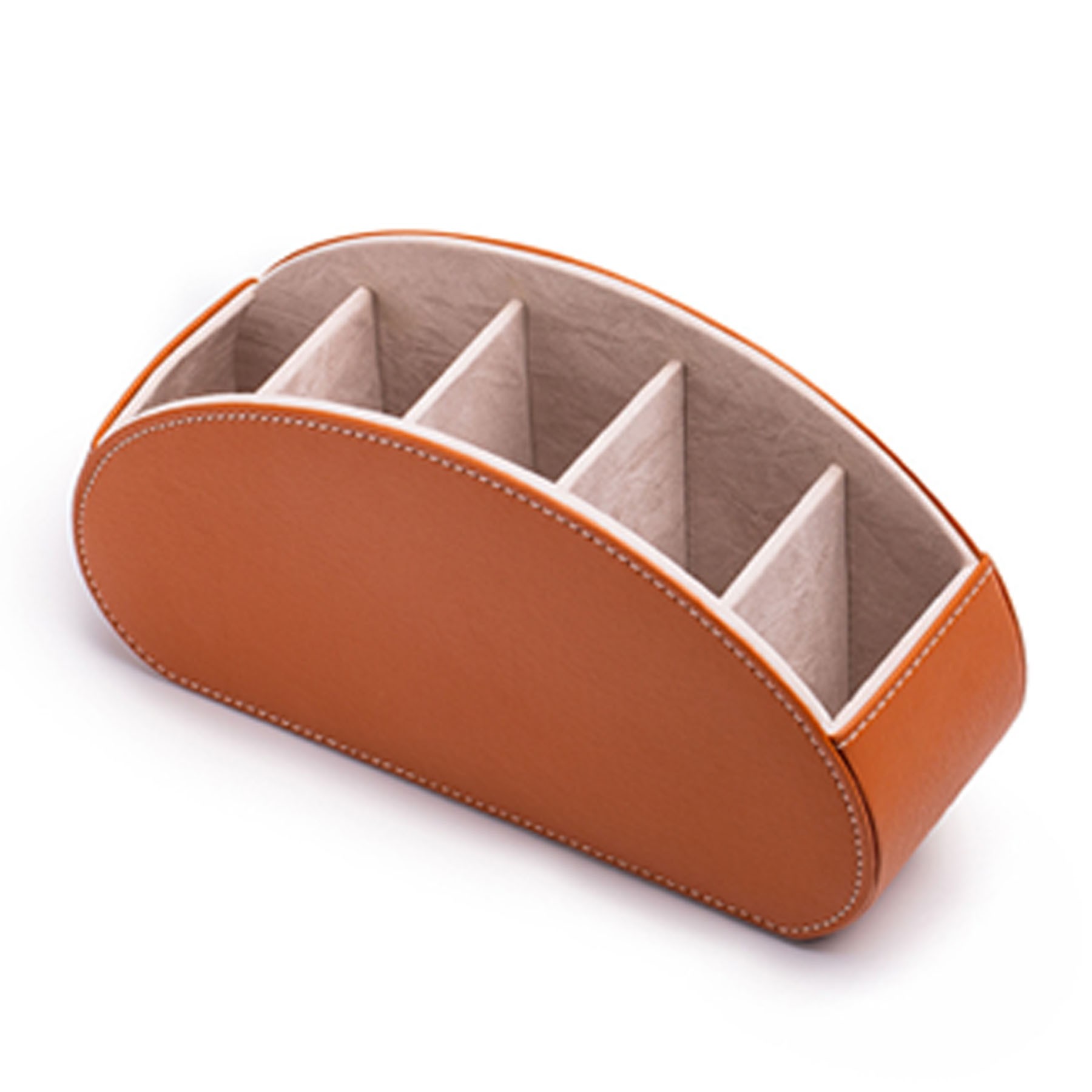 Remote Control PU Leather Holder Organizer 2