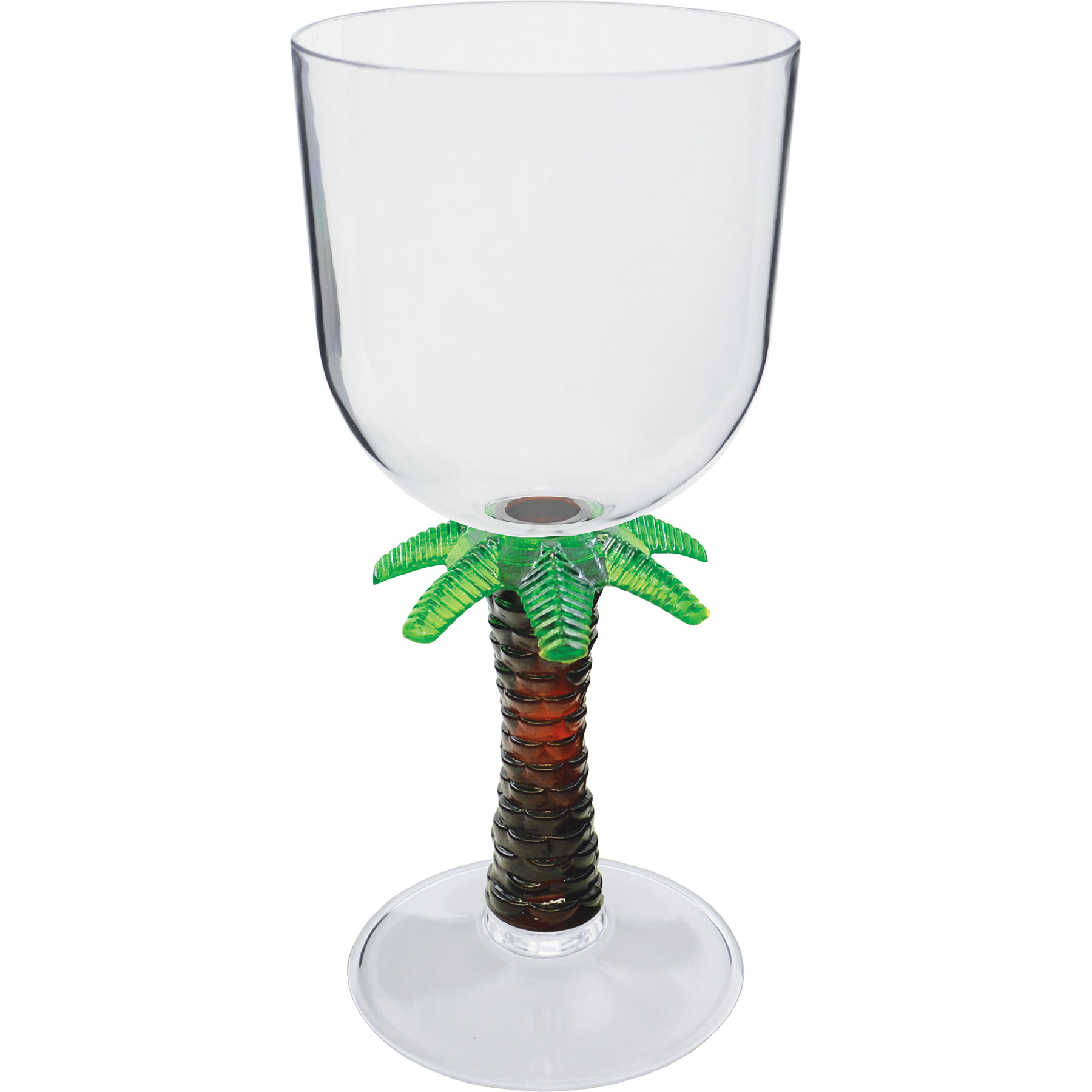 14oz Novelty Stem Plastic Wine Goblet 1