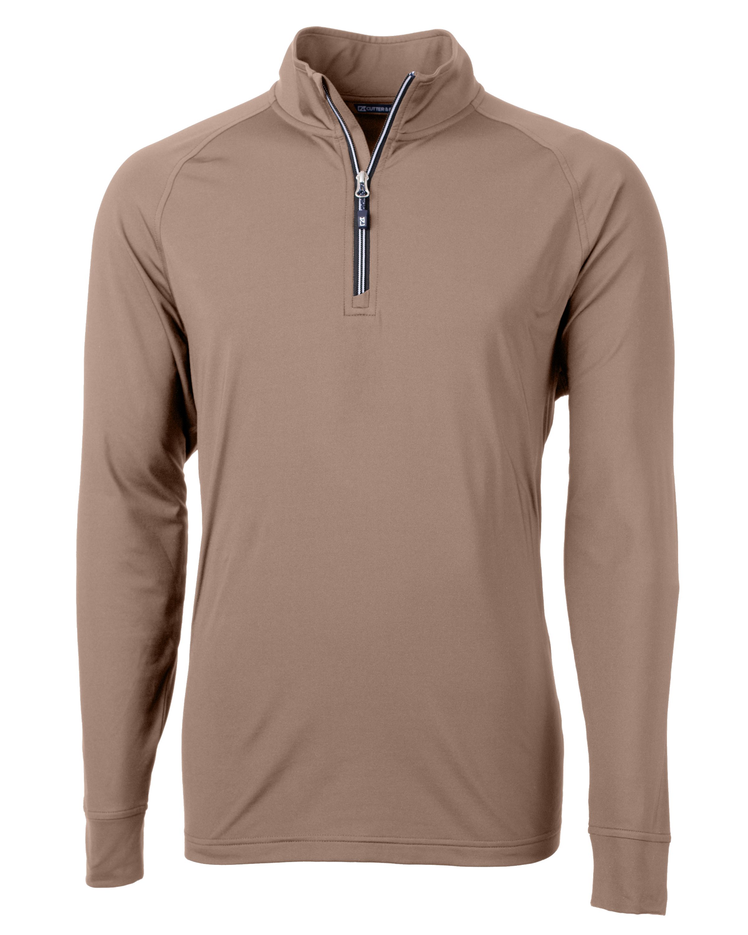Cutter & Buck Adapt Recycled Soft Knit Stretch  Mens Quarter Zip Pullover 185