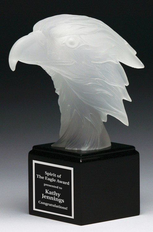 6-1/4" Frosted Eagle 2