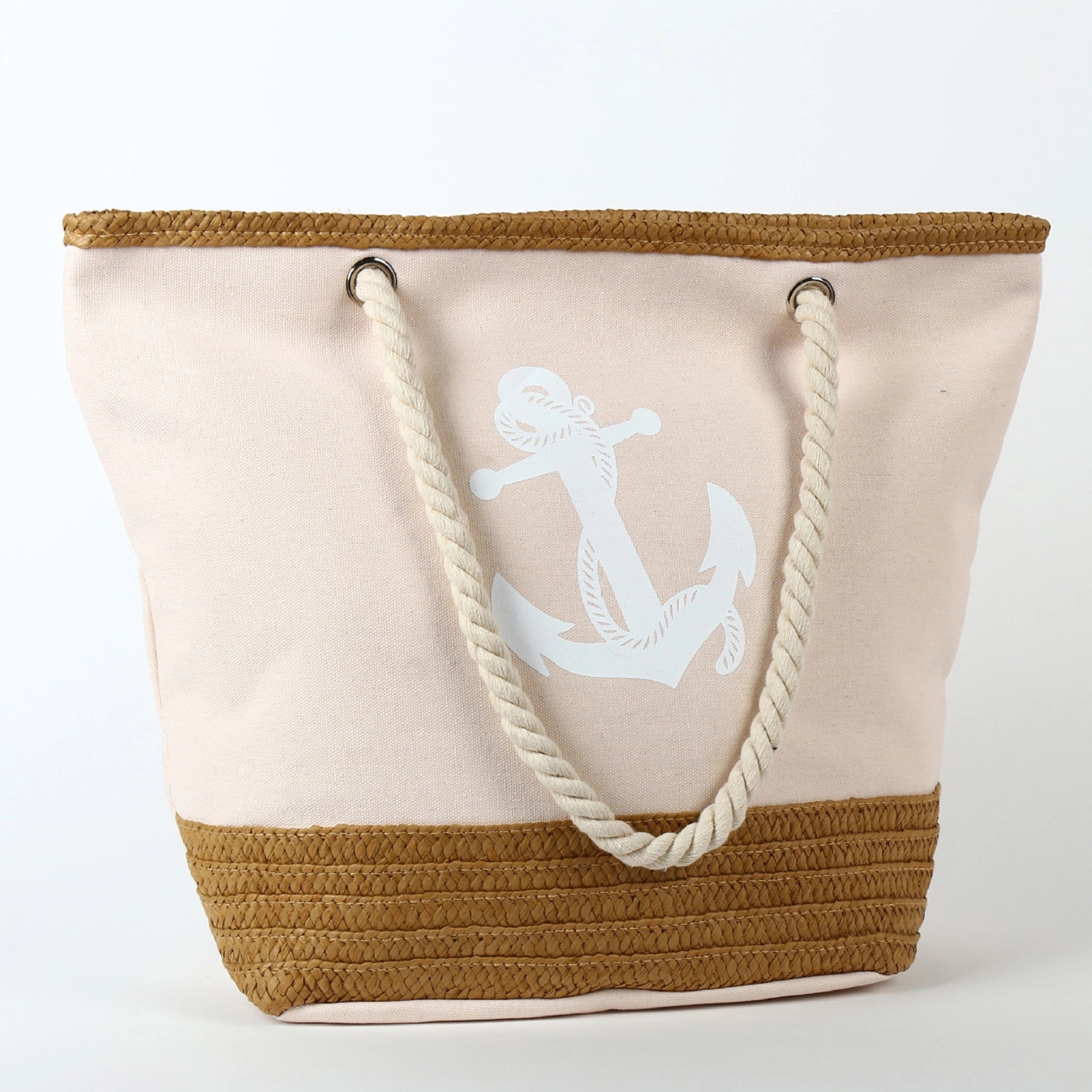 Canvas Beach Tote Bag, custom tote bag with logo imprint 6