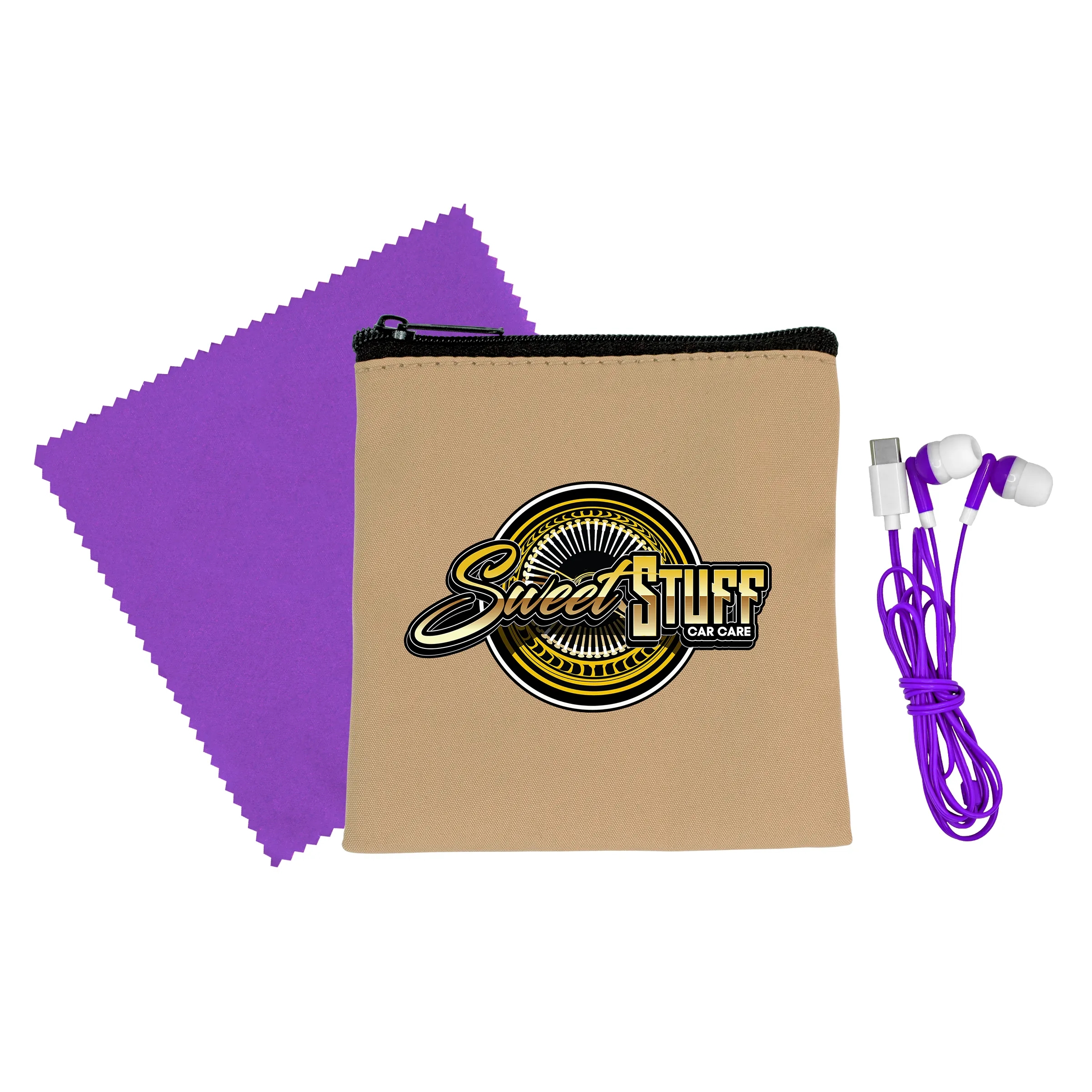 Executive Cloth & Ear Bud Set 24