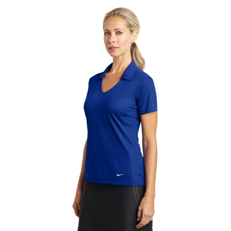 Nike Women's Dri-FIT Vertical Mesh Polo. 34