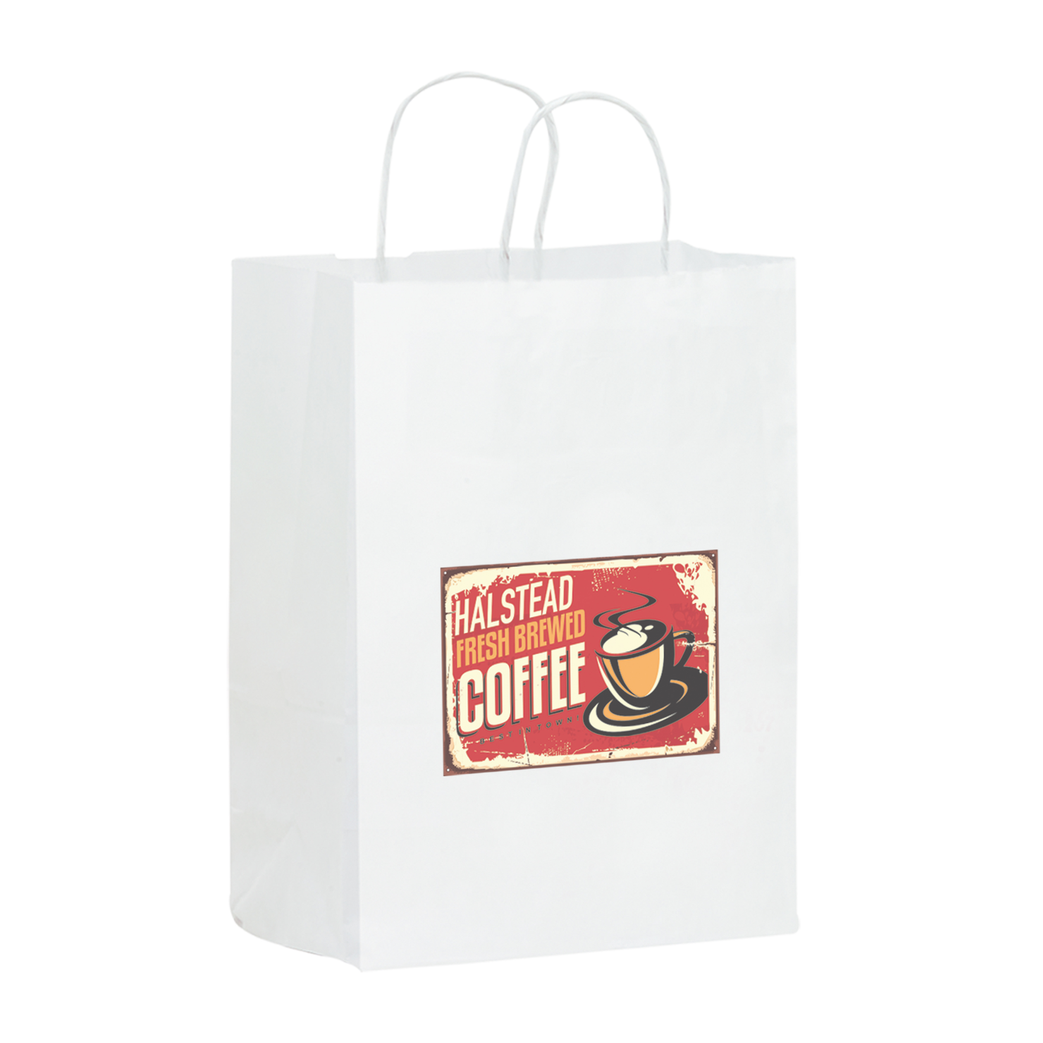 Digital Splash Kraft Paper Shopper 1