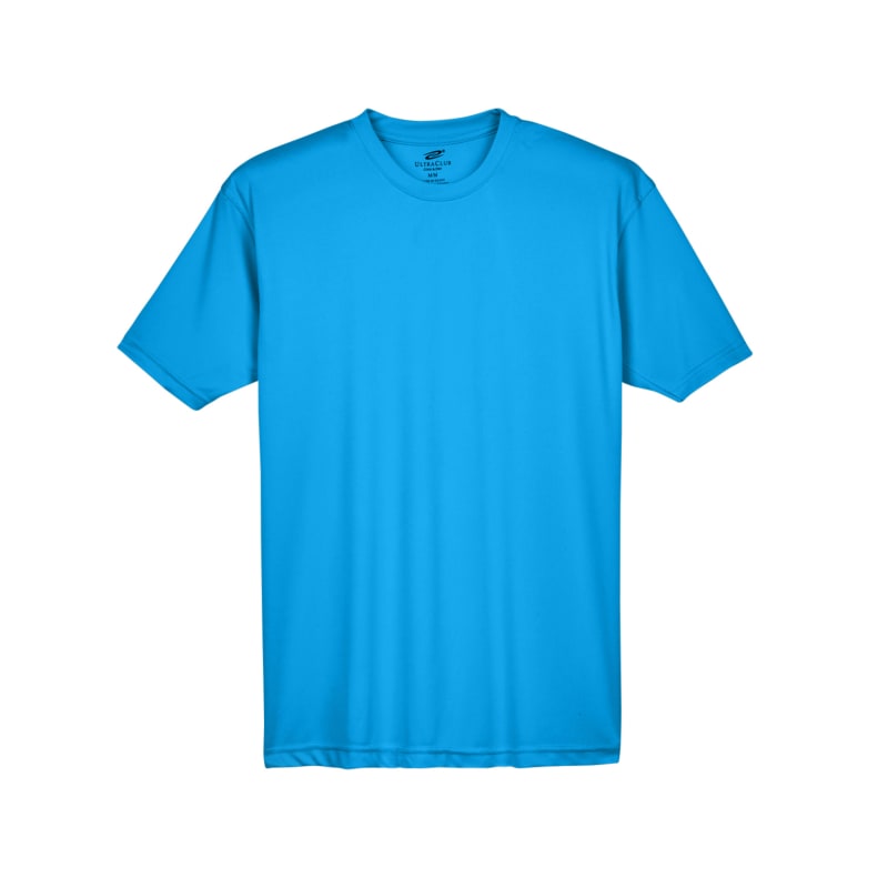 UltraClub Mens Cool & Dry Sport Performance InterlockT-Shirt 5