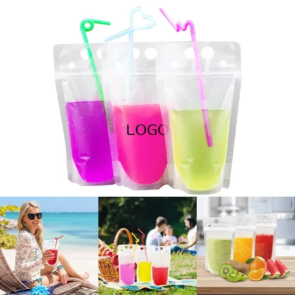 Drink Pouch with Straw 6