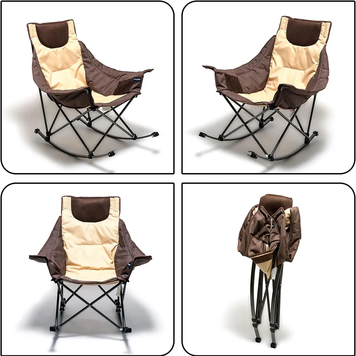 Oversized Folding Rocking Camping Chairs 2