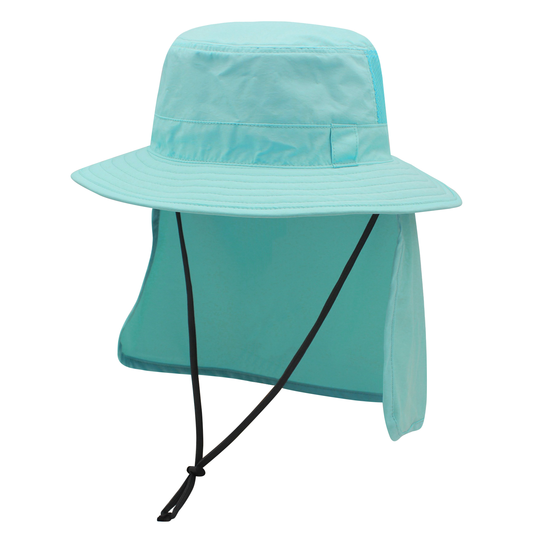 Airy Safari Hat With Flap