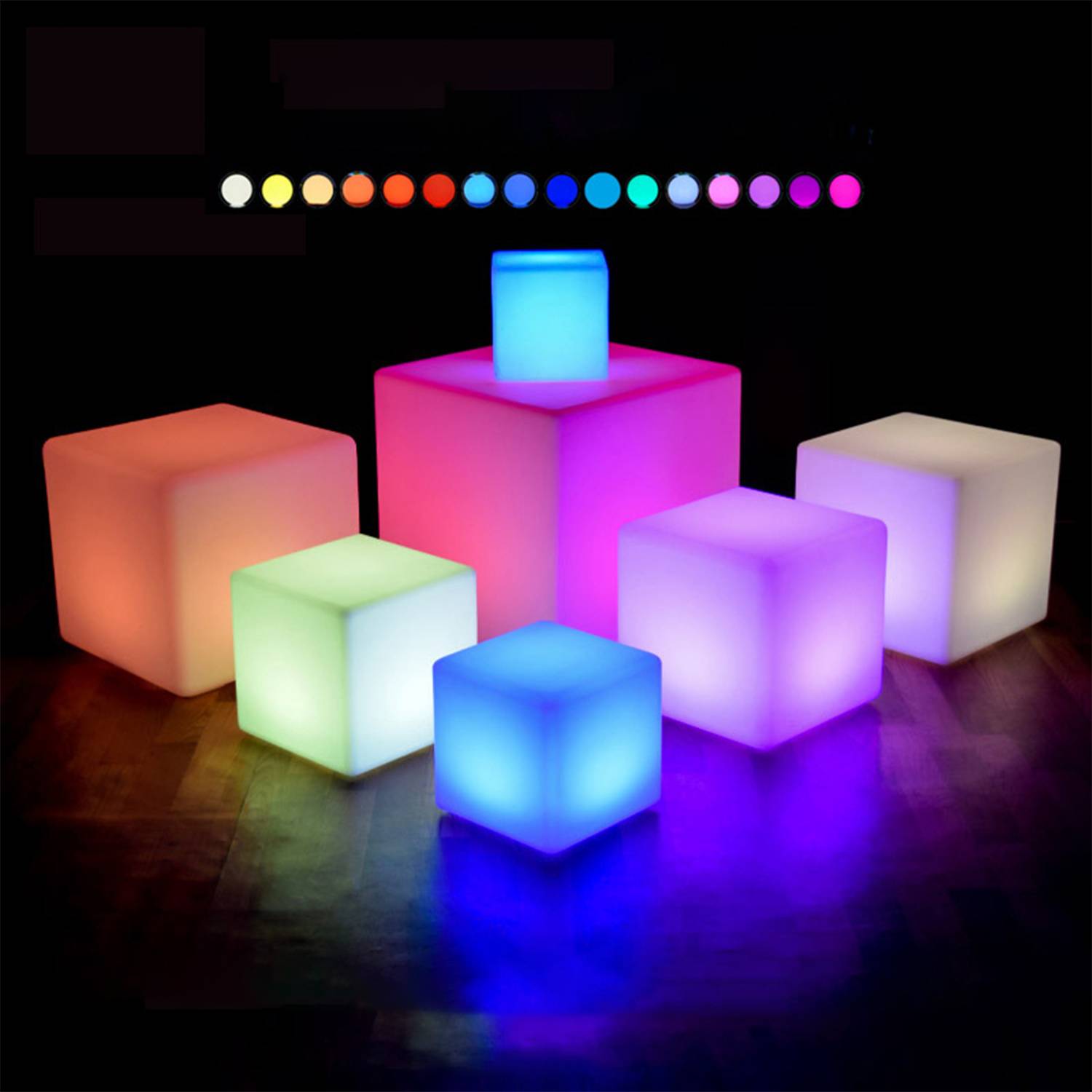 Multi-Size Dimmable Cube Lamp 4