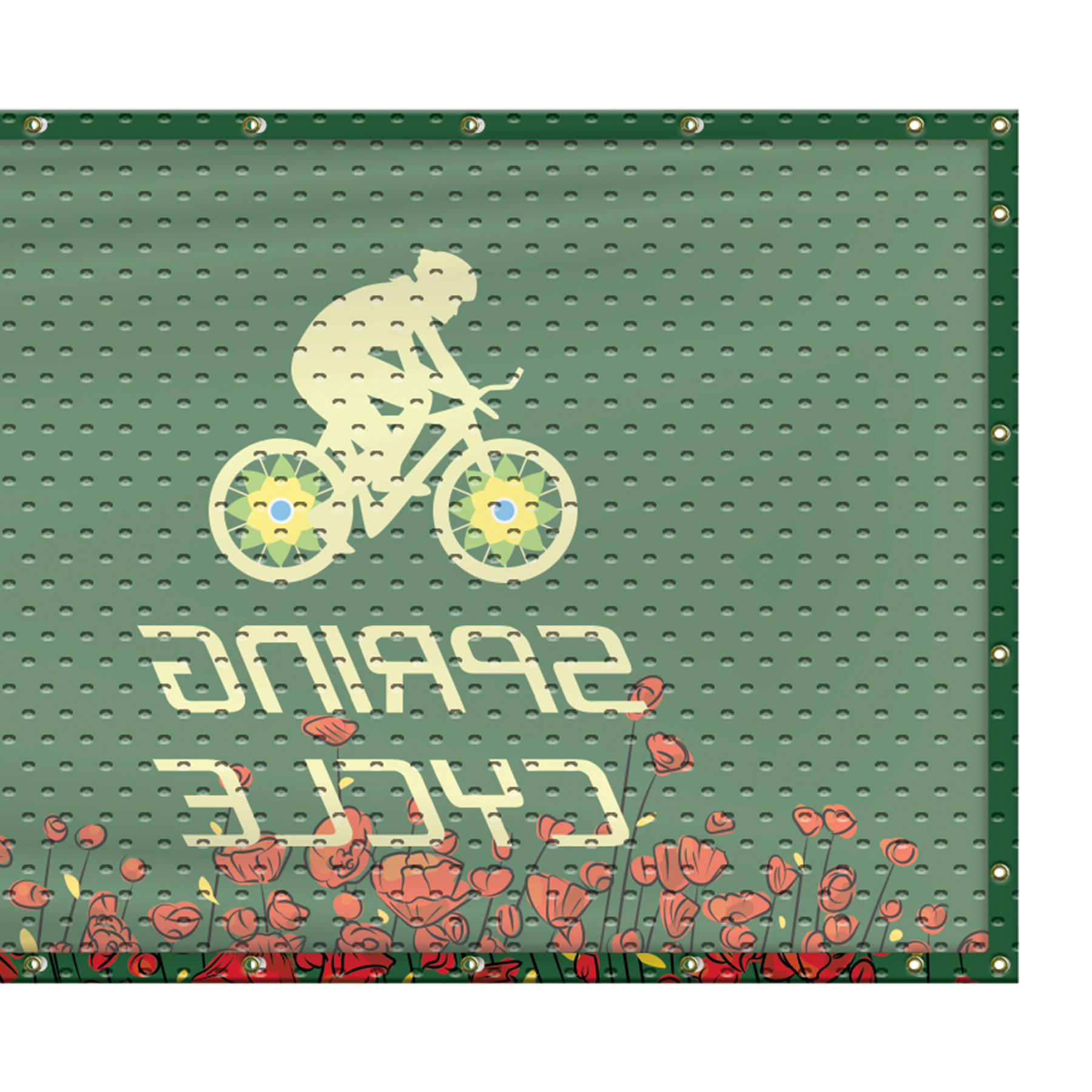 4' x 48' Polyester Mesh Banner 11