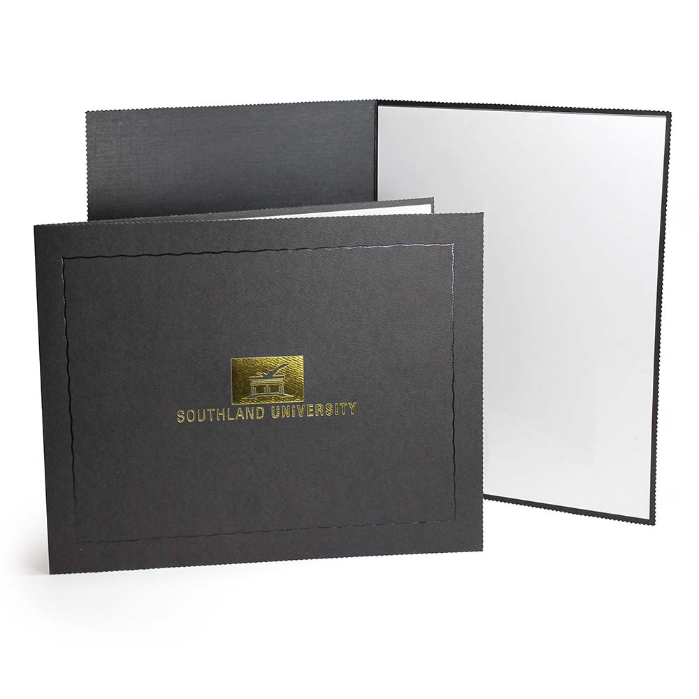 Deckled Edge Certificate Folder 4