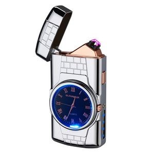 Dual E Arc Lighter With Built In Watch 12