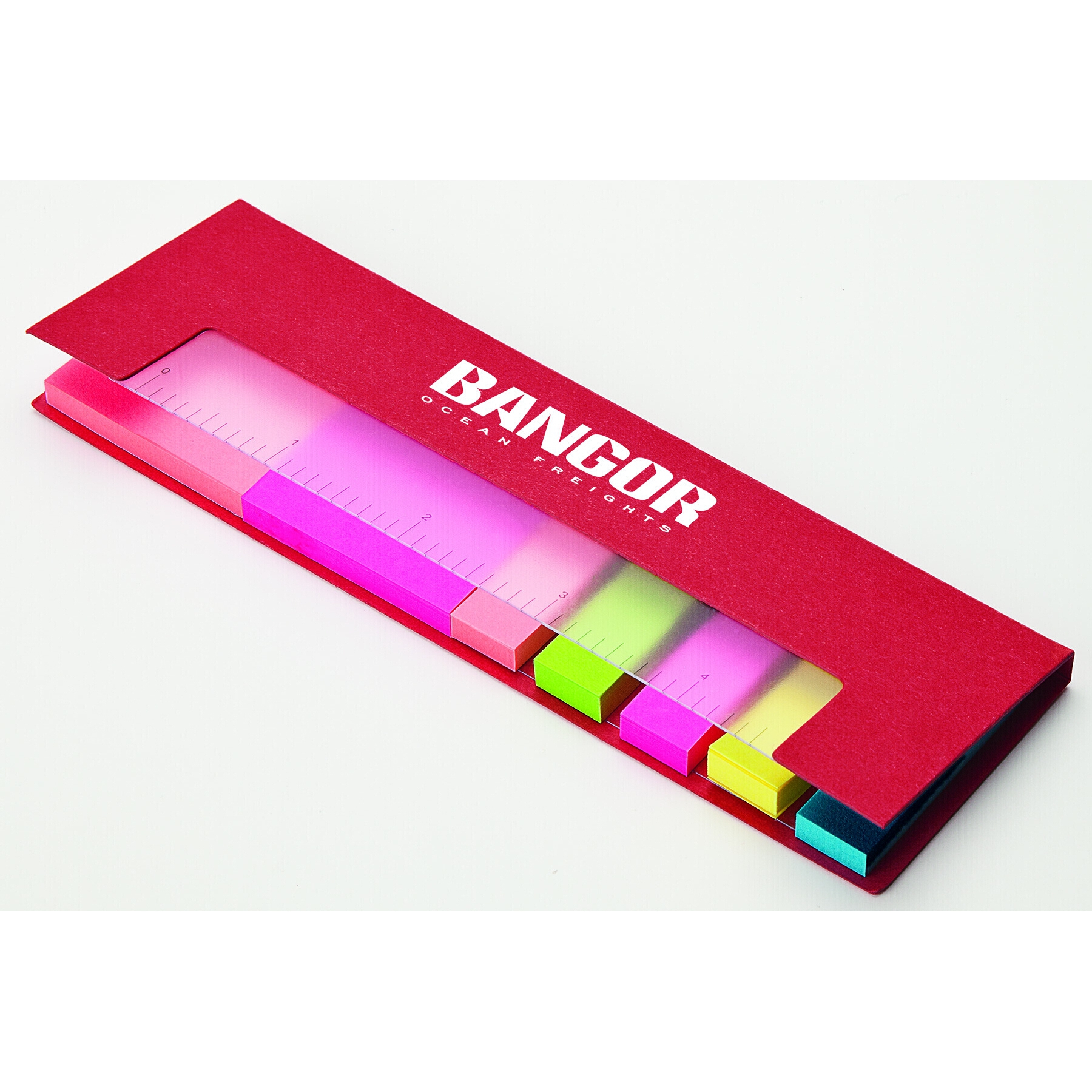 Canmore Note, Flag & Ruler Set, custom desk accessory with logo imprint 11