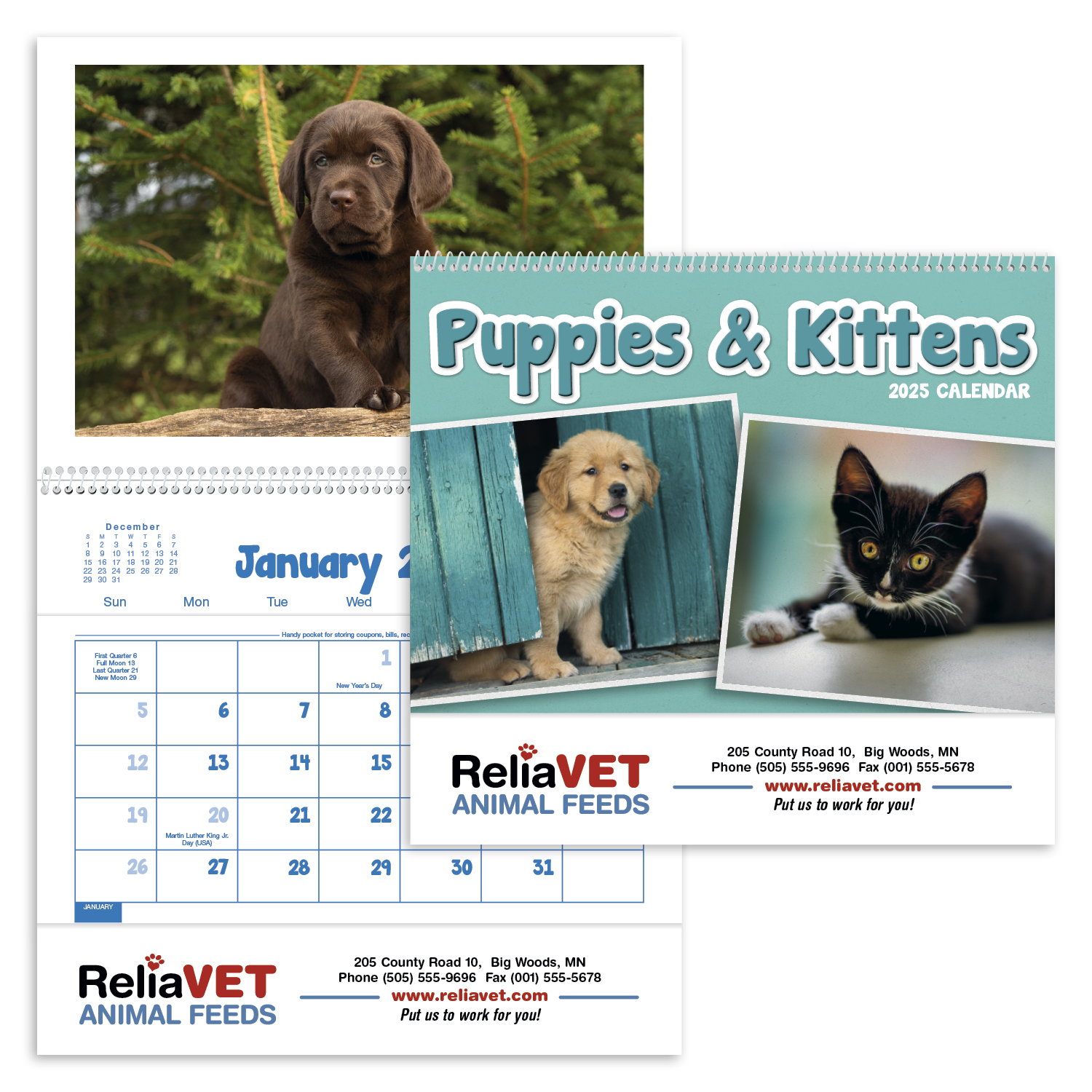 Triumph® Calendars Puppies & Kittens Pocket Calendar 20