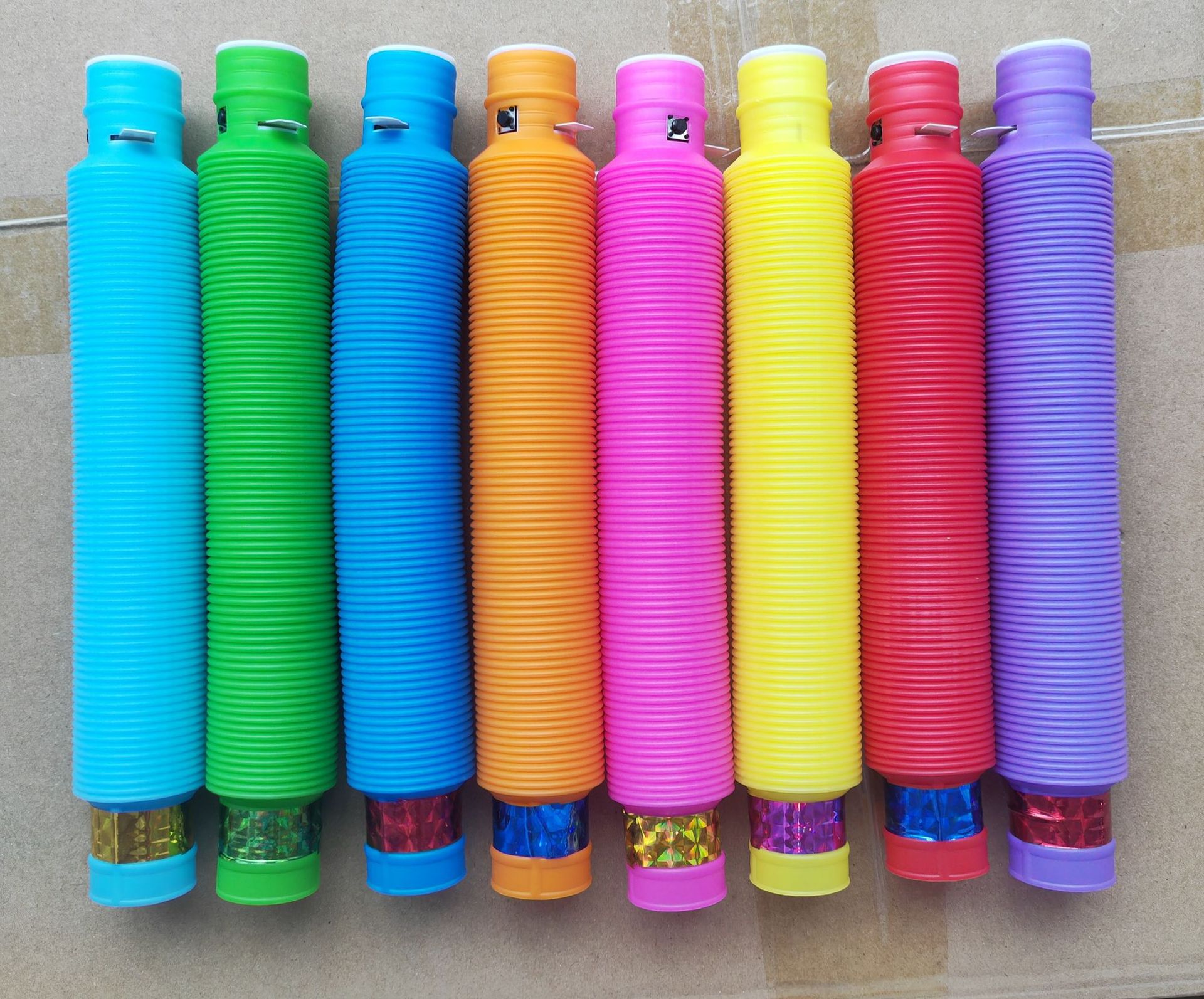 Pop Tube Sensory Toys With Light 5