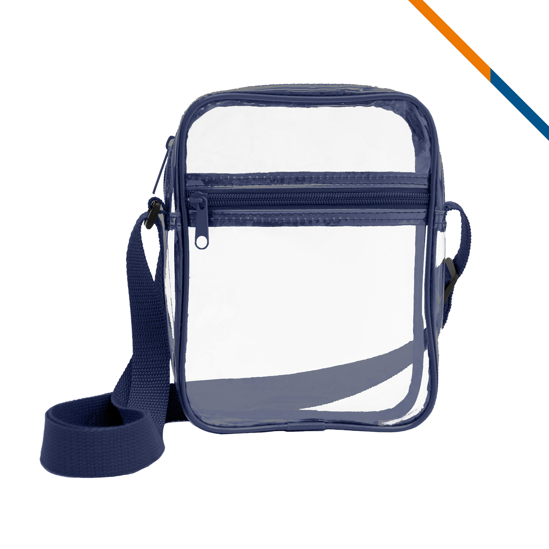 Cottrell Clear PVC Crossbody Shoulder Bag 8