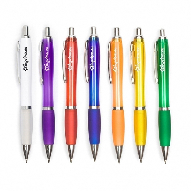 Promotional Custom Logo Cheaper Plastic Ballpoint Pen 4