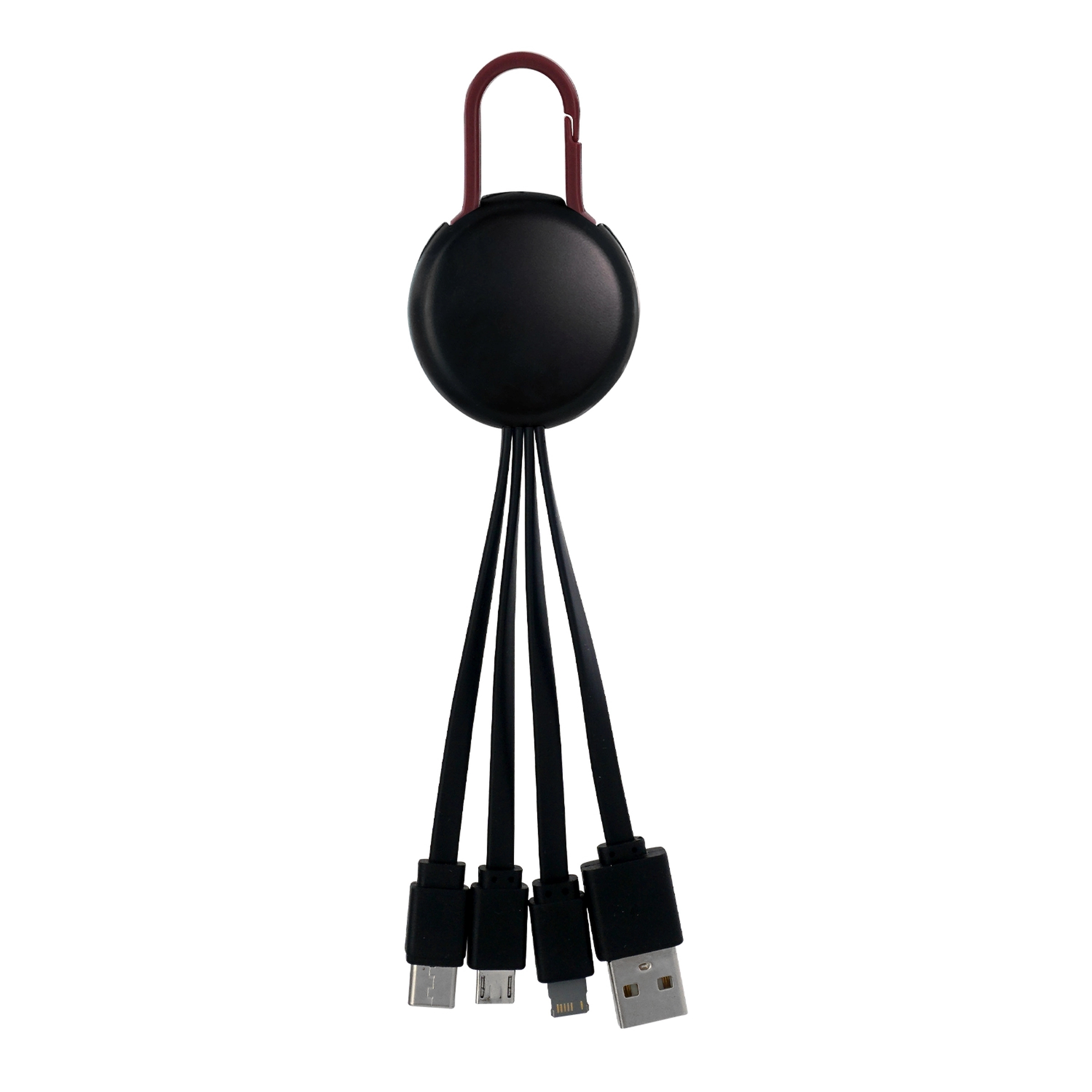 LIGHT UP LOGO CLIP 3 IN 1 CHARGING CABLE 24