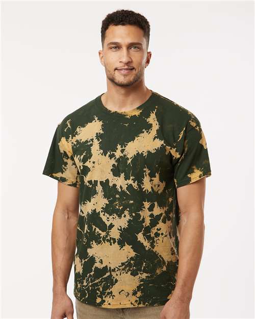 Unisex Bleach Out Dyed T-Shirt - 1385 38
