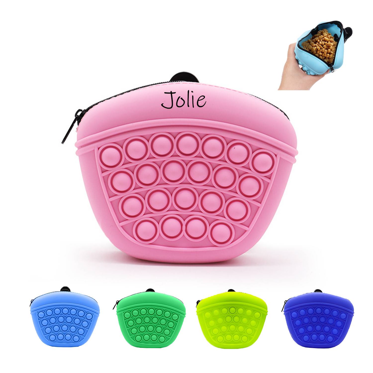 Silicone Dog Treat Pouch 1