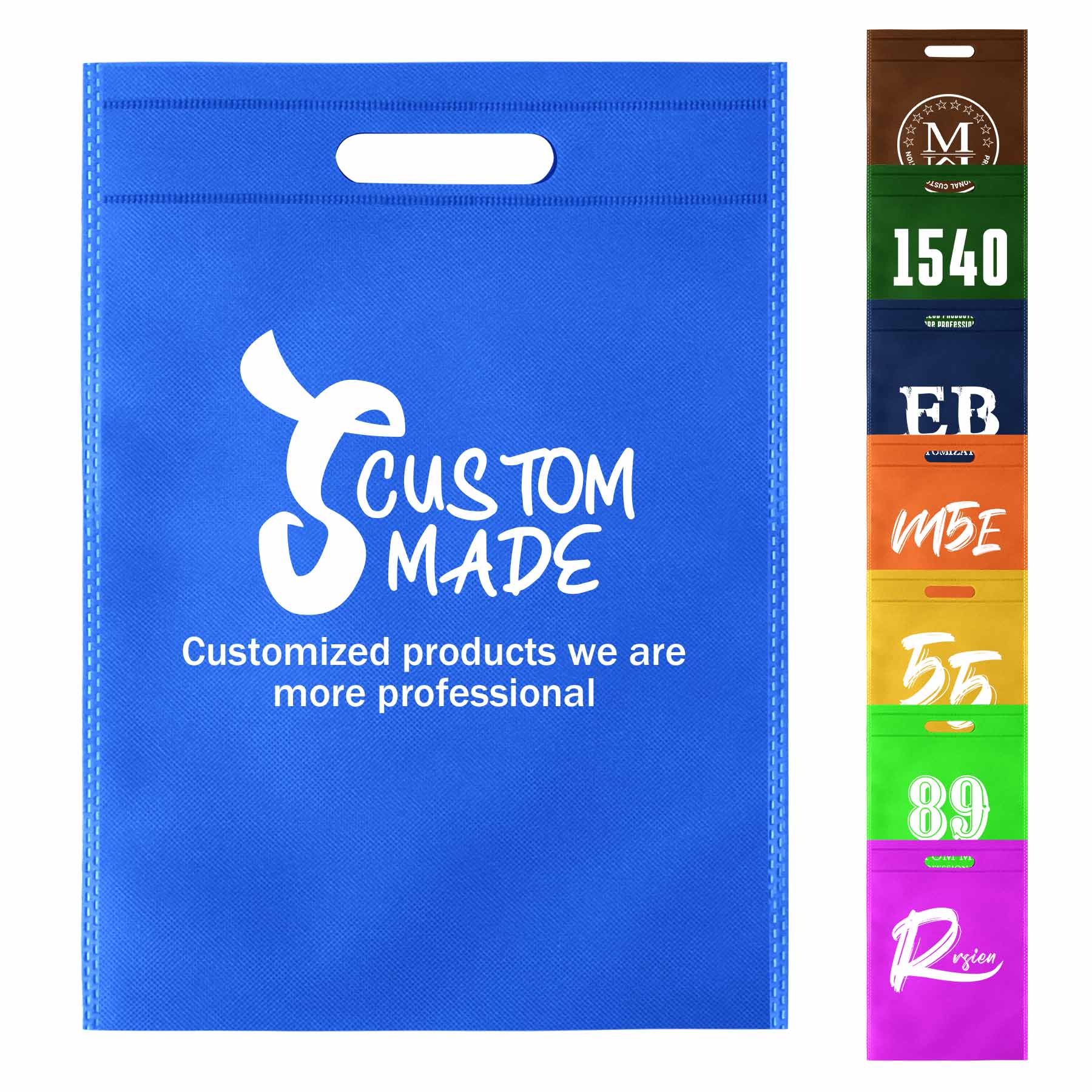 Heat Sealed Non-Woven Die Cut Tote Bag 1