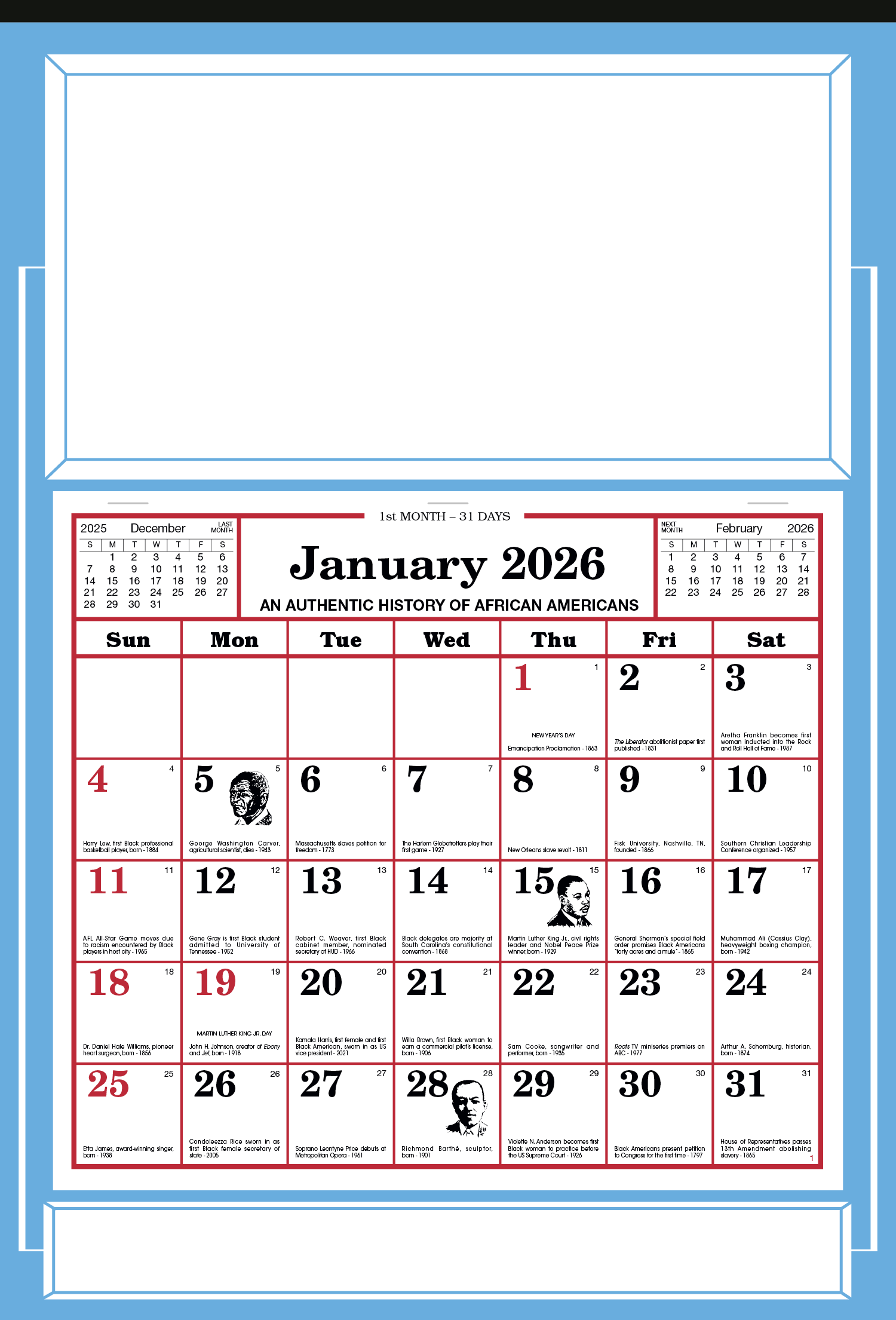 Skinner & Kennedy® Apron Calendar 88