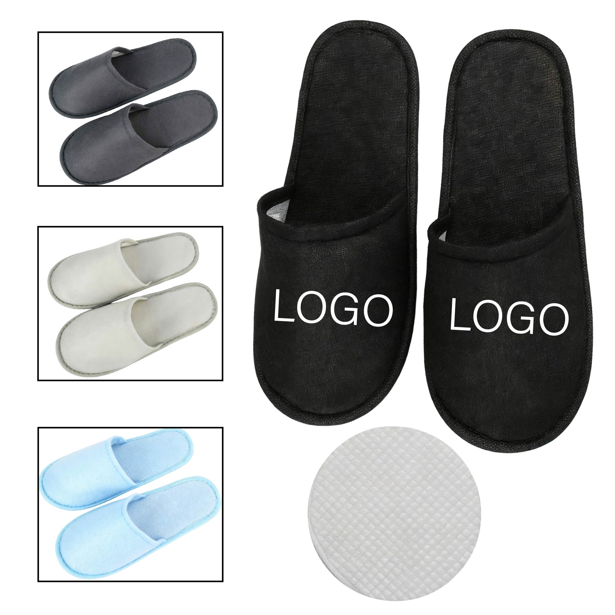 Thickened Insulated Disposable Cotton Slippers 2