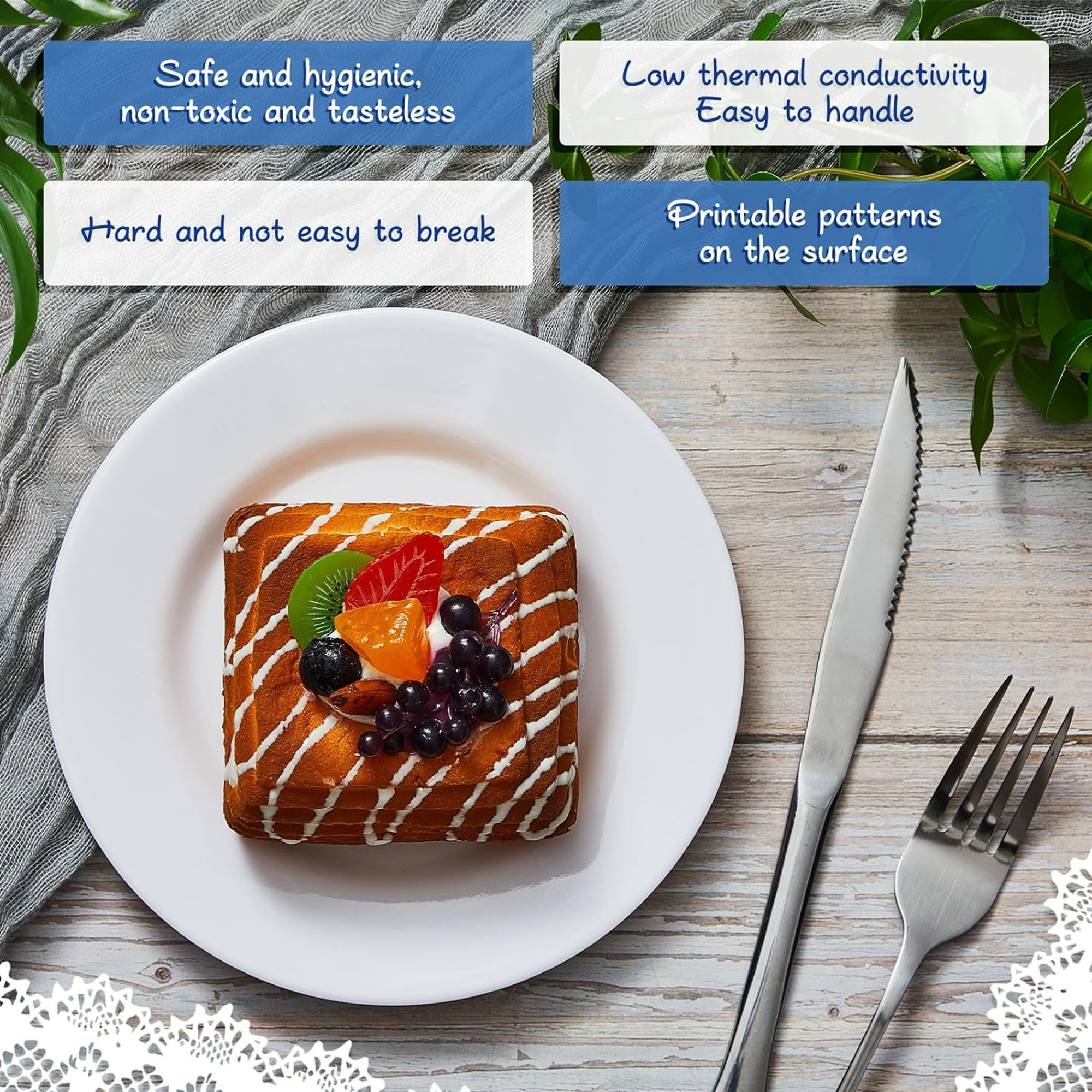 Melamine Dinner Plate 7 Inches 4