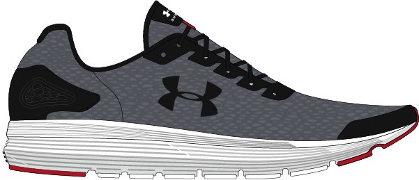 UA Surge 2 Men's Running Shoes 2