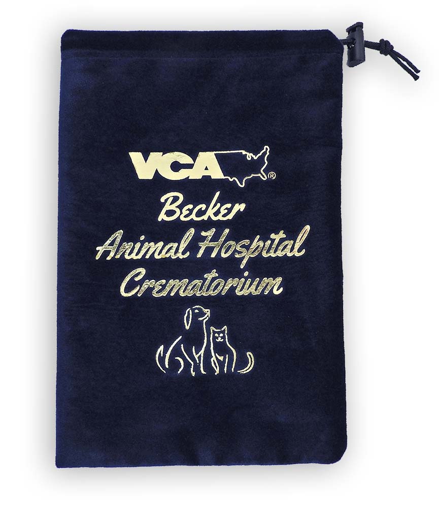 Velvet Drawstring Bag 8x12" 1